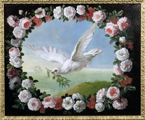 Alegoria potopu "Święty gołąb", 1721